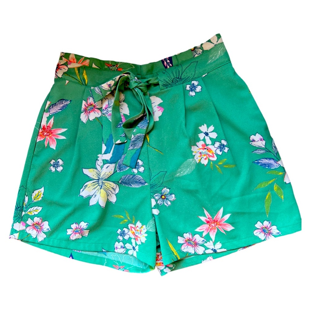DR2 SHORTS WITH FLOWER PRINT